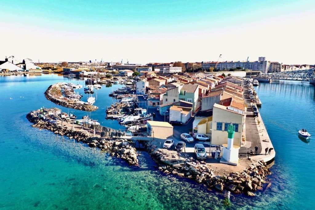 Maison Quartier Pointe-Courte A Sète Exteriör bild