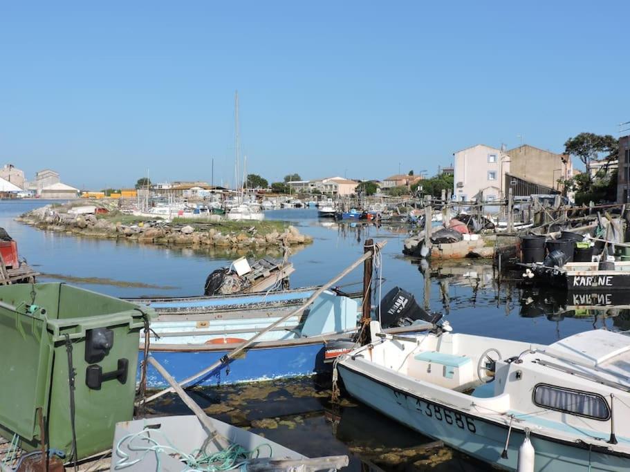 Maison Quartier Pointe-Courte A Sète Exteriör bild
